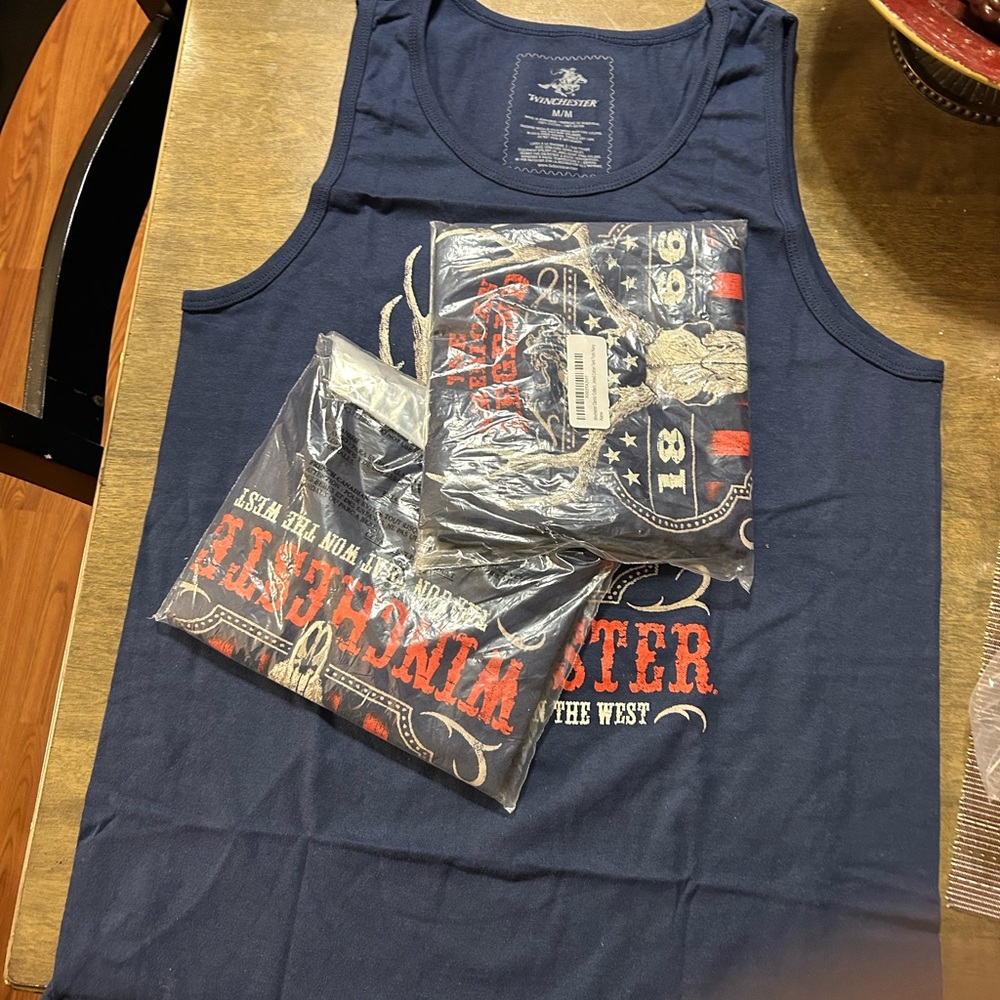 Winchester Navy Tank Top
